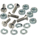 Schrauben-Set für Innenblende mit Muttern , 1928-29